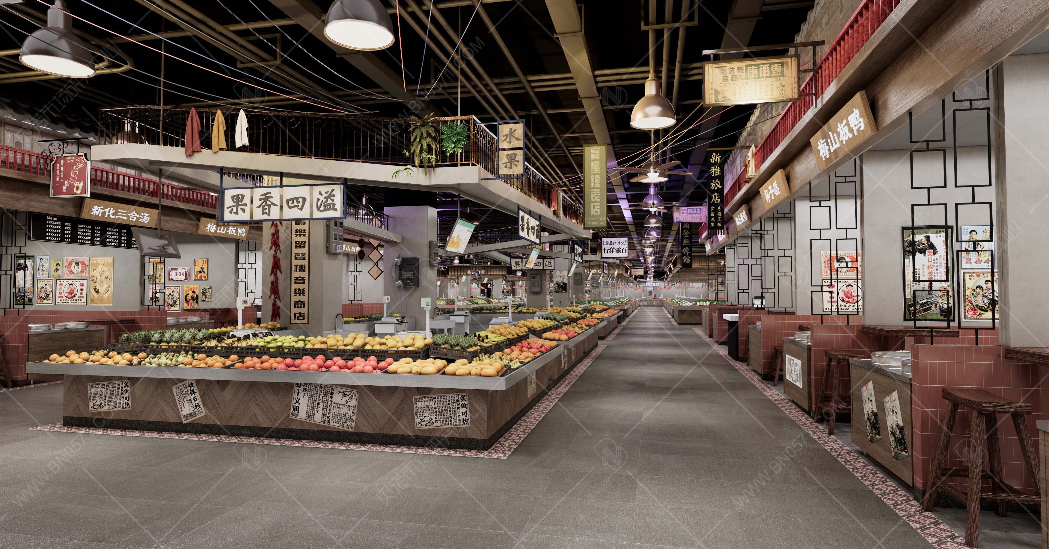 农贸市场设计可以从文和友的现象级火爆中学到什么?